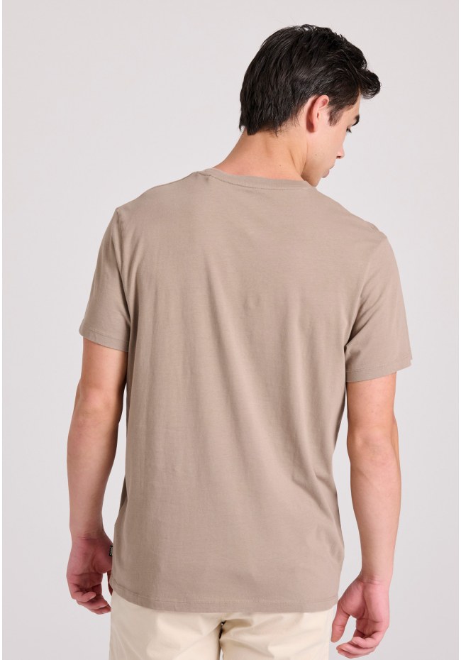 Men's t-shirt with branded print - The essentials