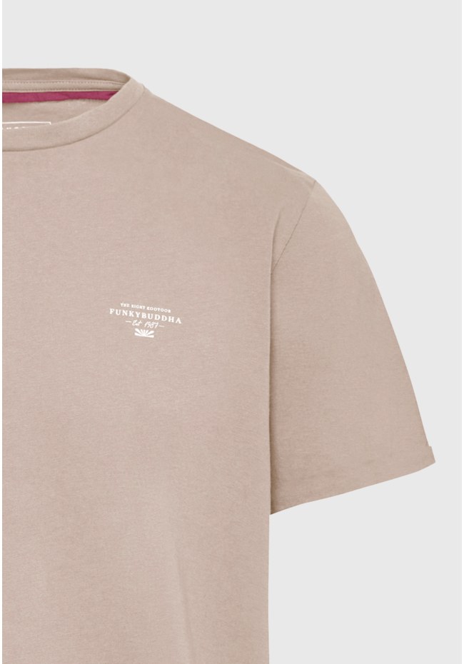 Men's t-shirt with branded print - The essentials