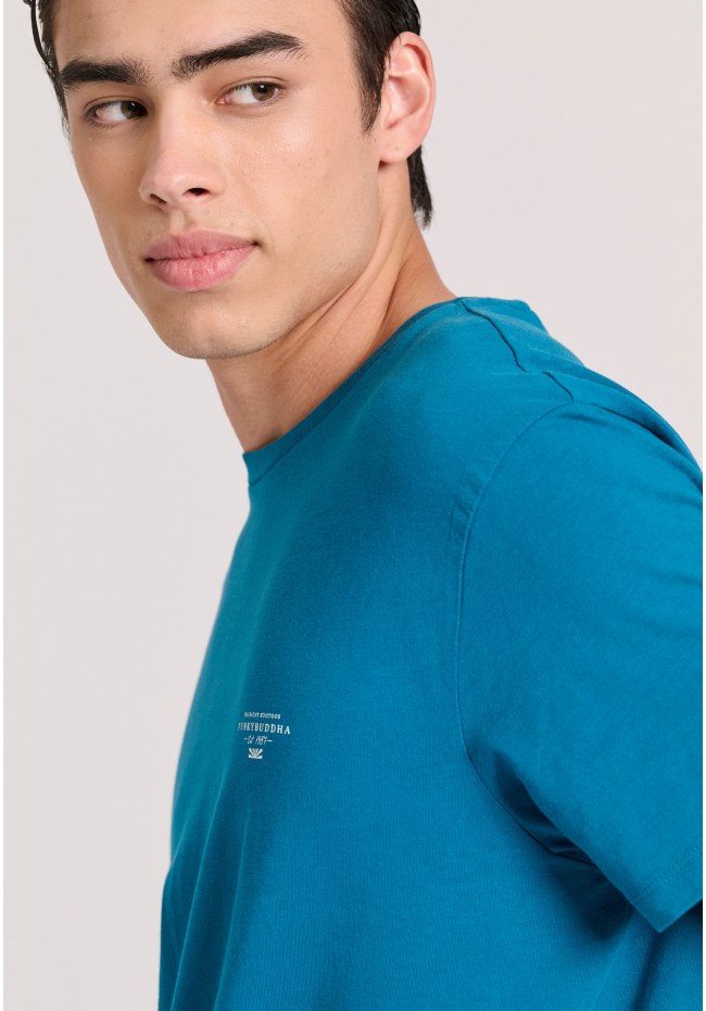 Men's t-shirt with branded print - The essentials