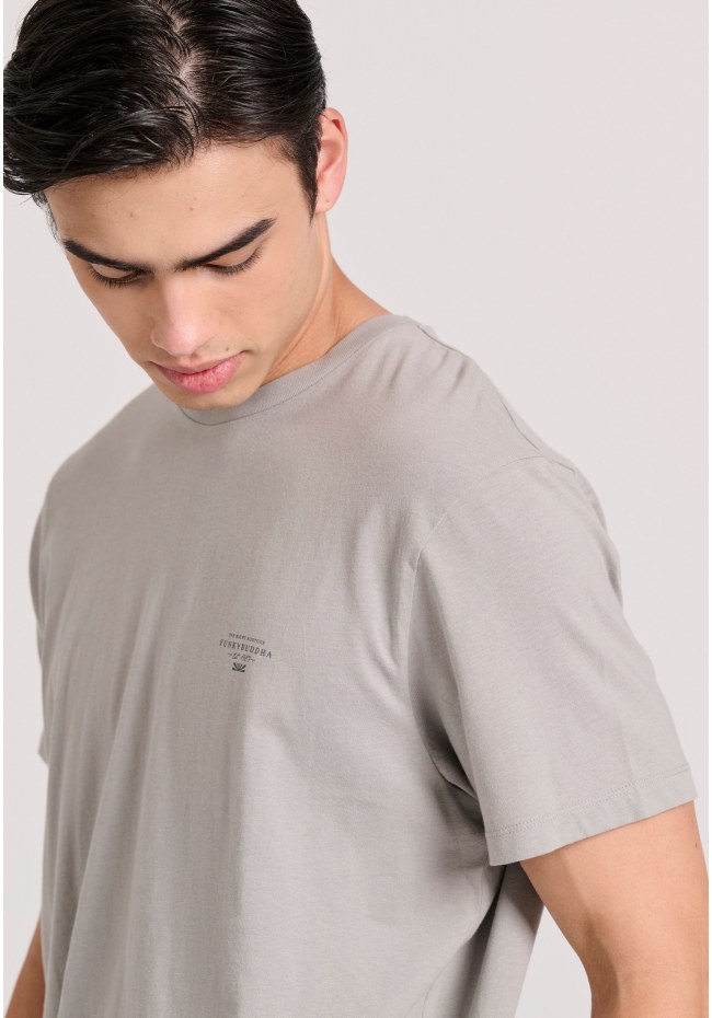 Men's t-shirt with branded print - The essentials