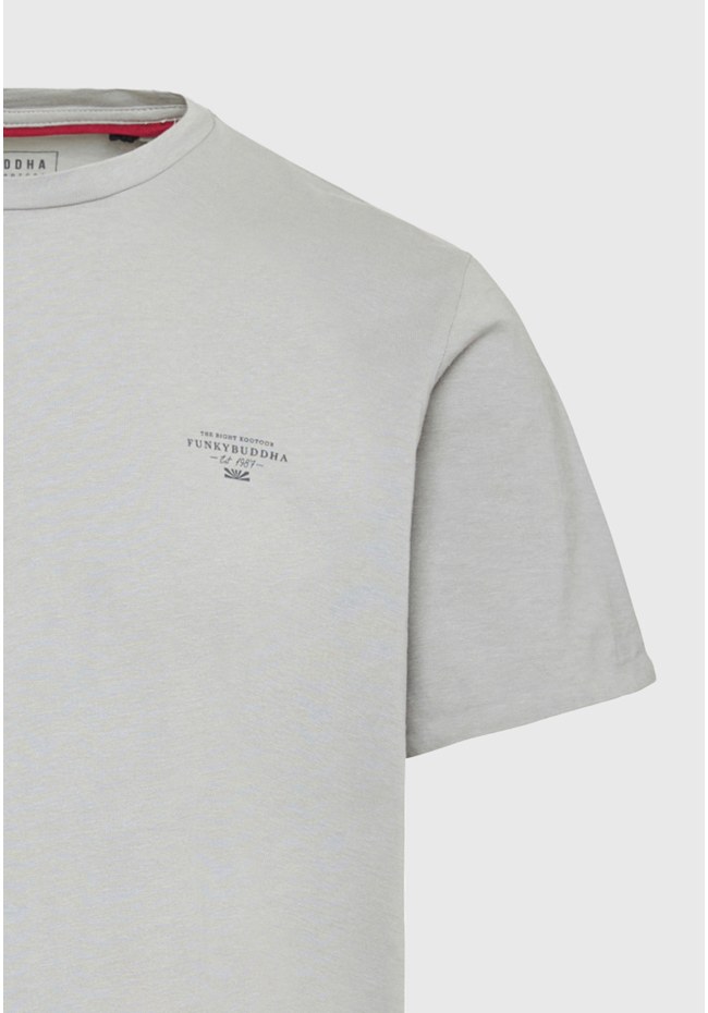 Men's t-shirt with branded print - The essentials