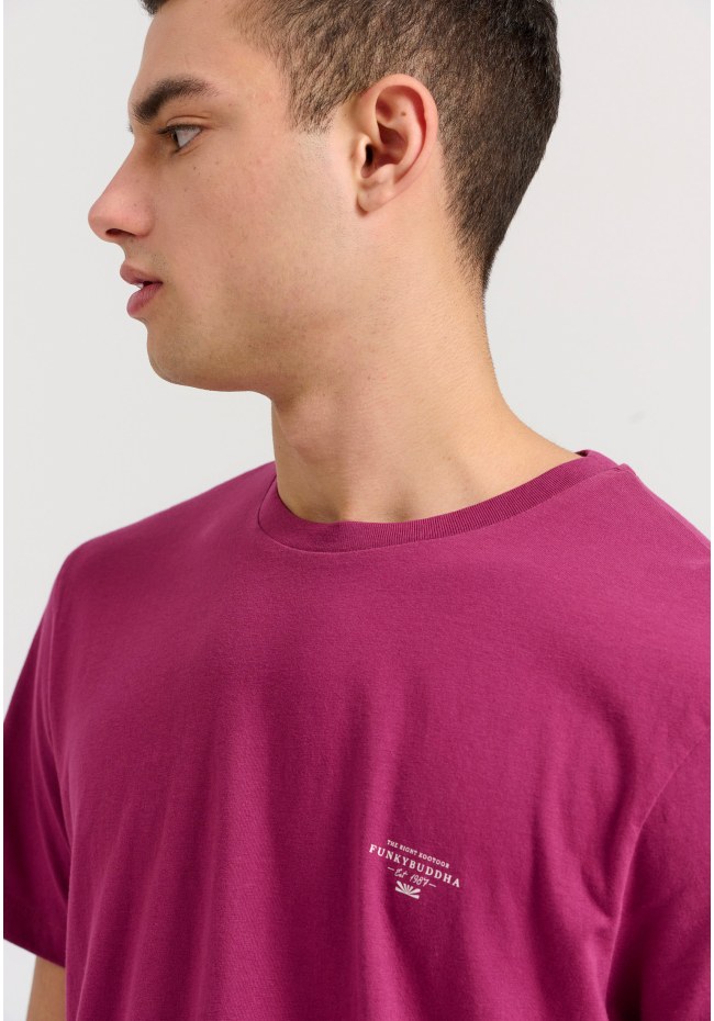 Men's t-shirt with branded print - The essentials