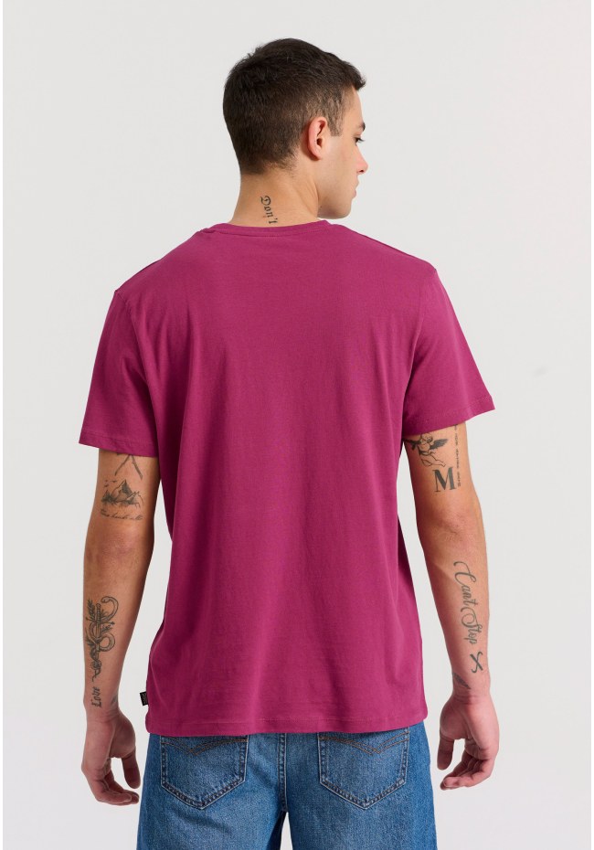 Men's t-shirt with branded print - The essentials