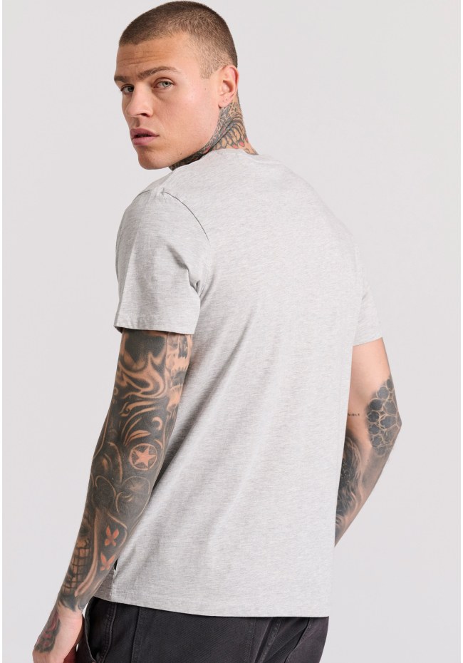 Men's t-shirt with branded print - The essentials