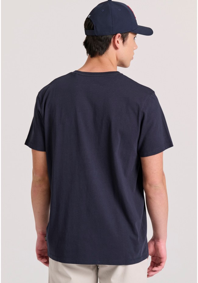 Men's t-shirt with branded print - The essentials
