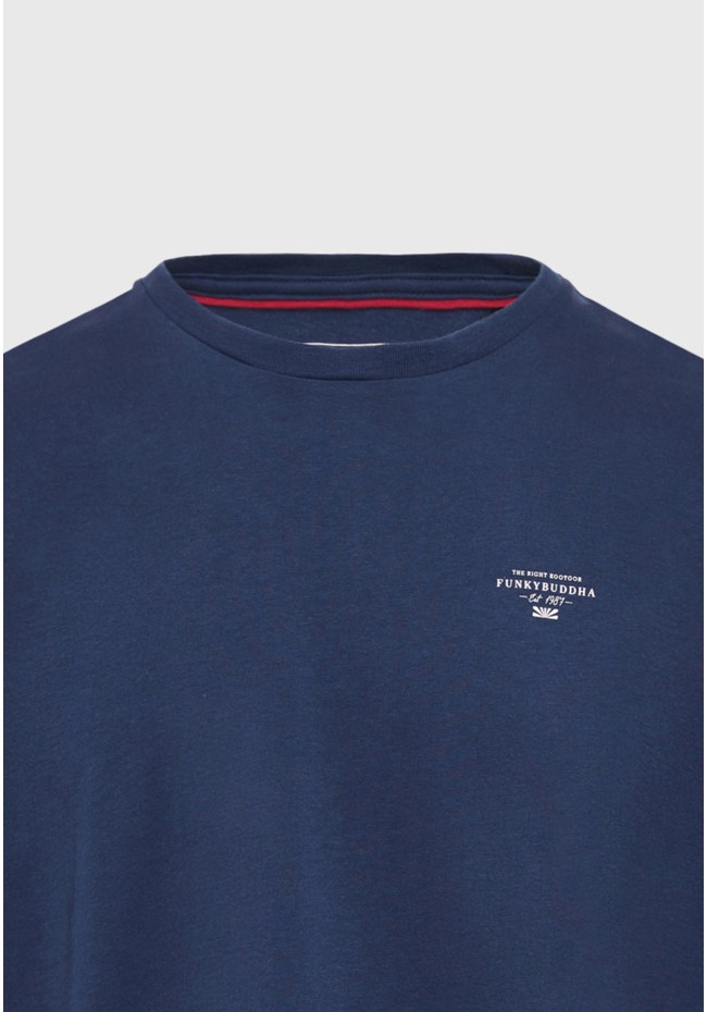 Men's t-shirt with branded print - The essentials