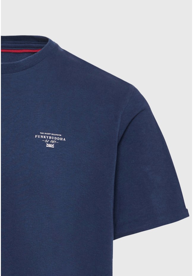 Men's t-shirt with branded print - The essentials