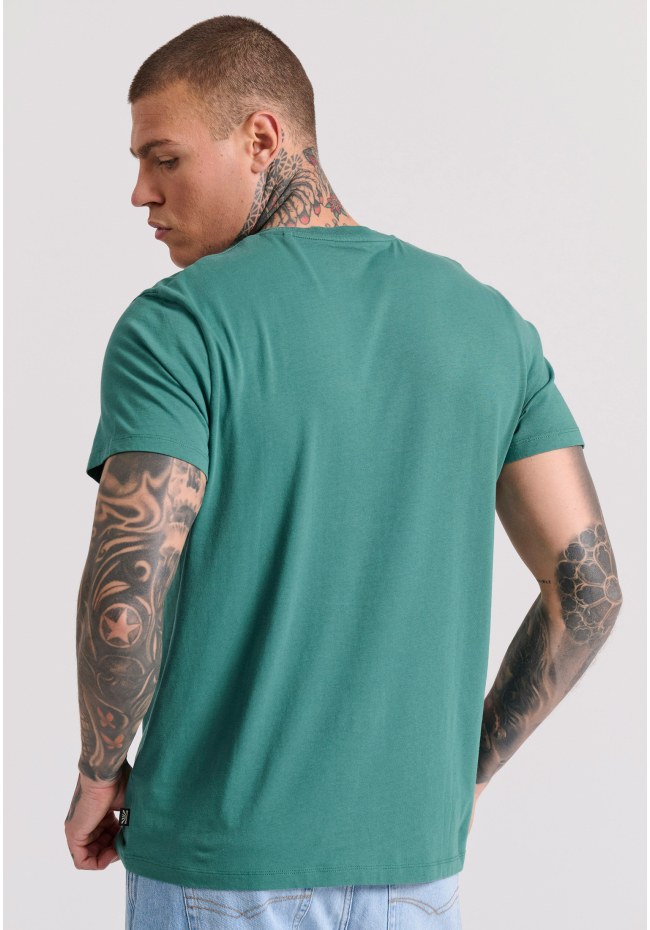 Men's t-shirt with branded print - The essentials