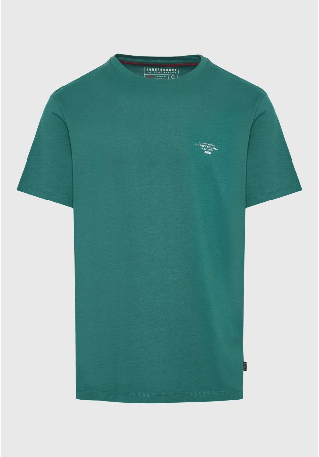 Men's t-shirt with branded print - The essentials
