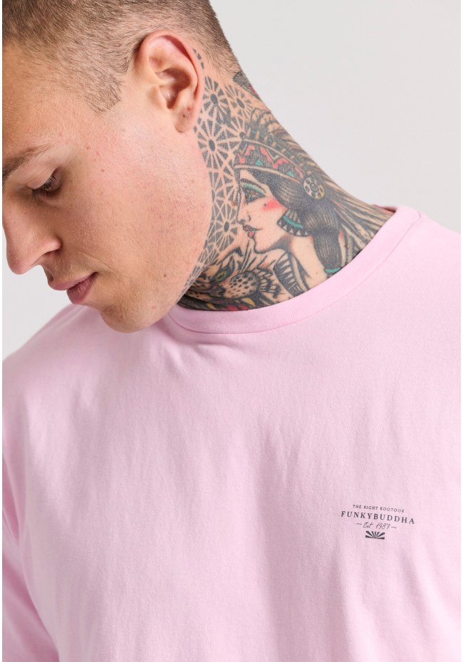 Men's t-shirt with branded print - The essentials