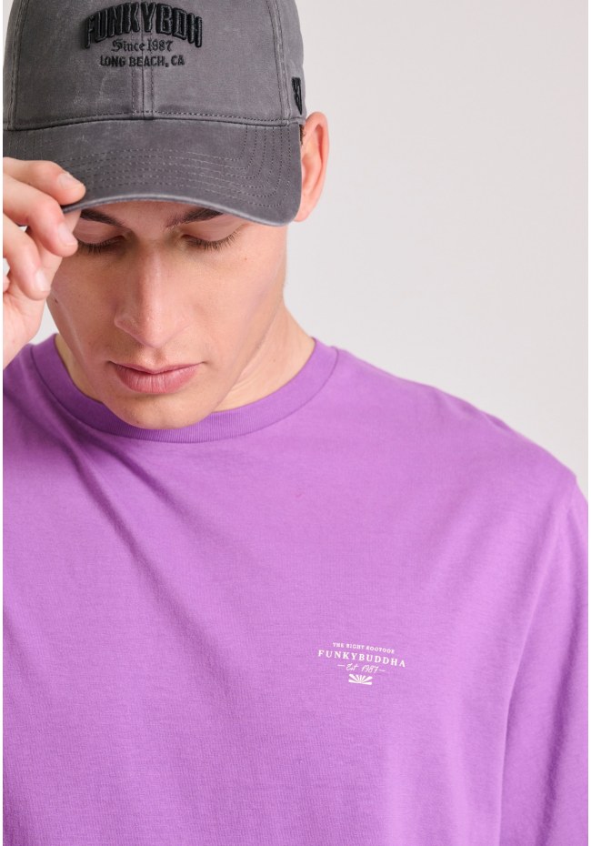Men's t-shirt with branded print - The essentials