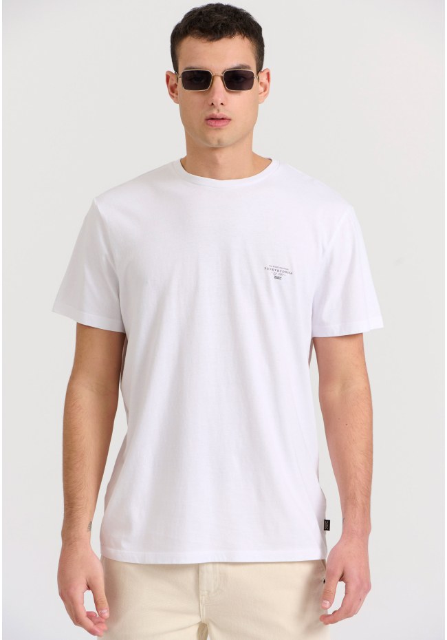 Men's t-shirt with branded print - The essentials