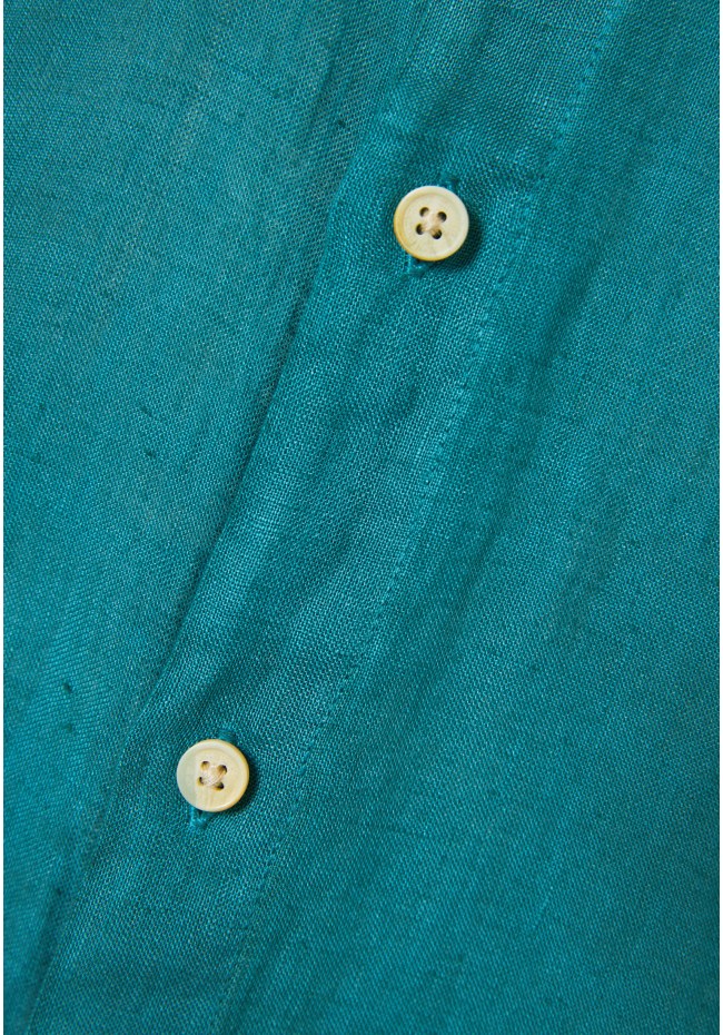 Garment dyed λινό πουκάμισο - The essentials