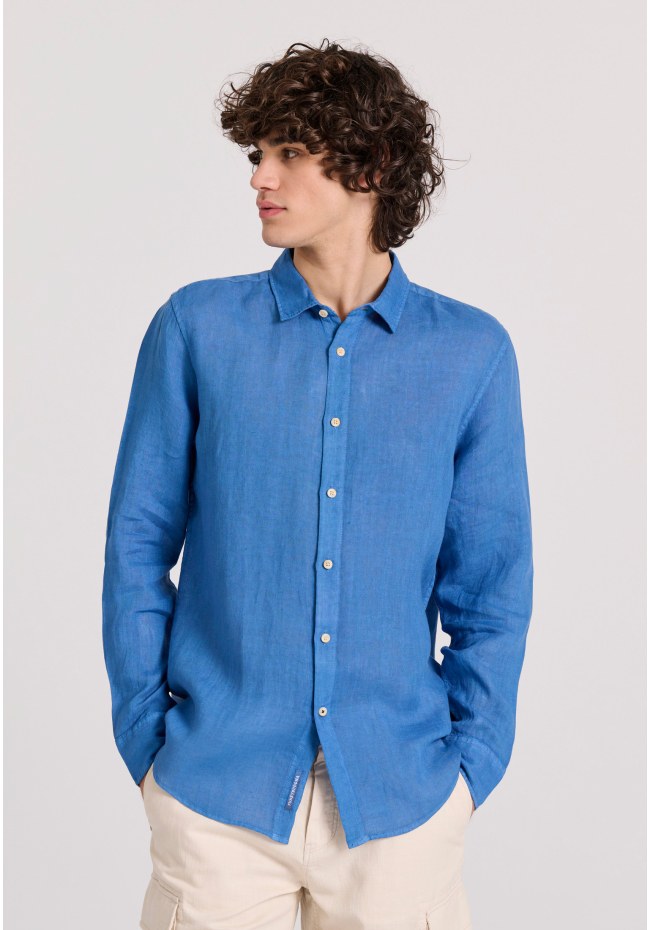 Garment dyed linen shirt - The essentials