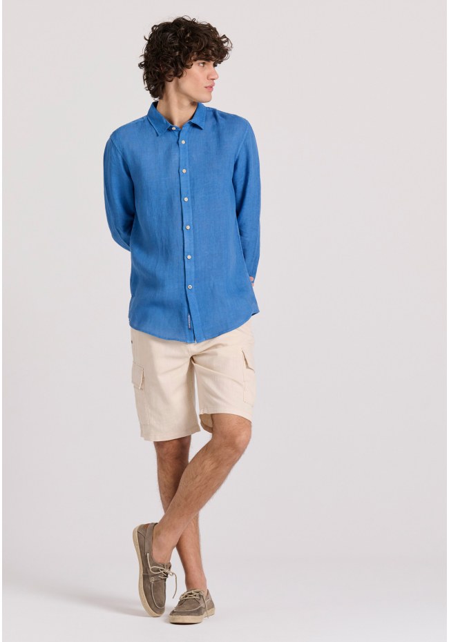 Garment dyed linen shirt - The essentials