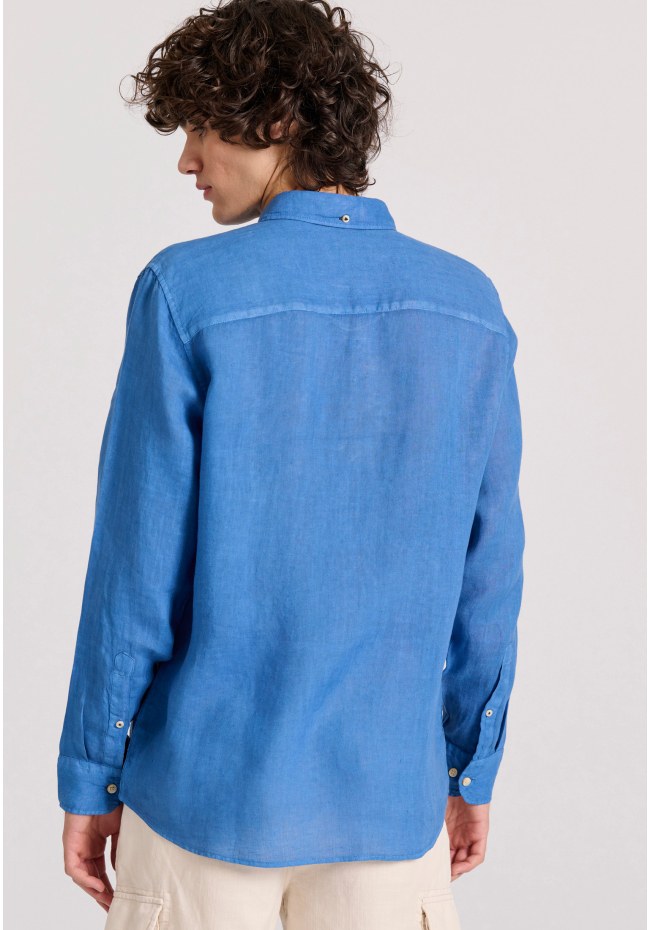 Garment dyed linen shirt - The essentials