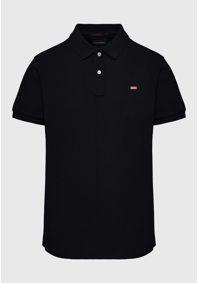 Essential polo shirt with embroidered logo