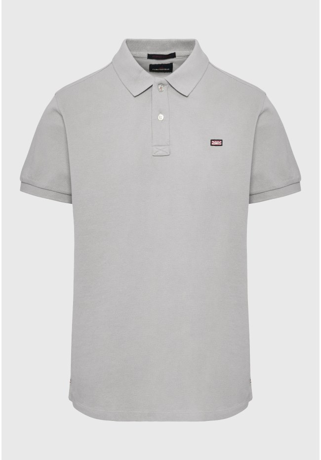 Essential polo shirt with embroidered logo