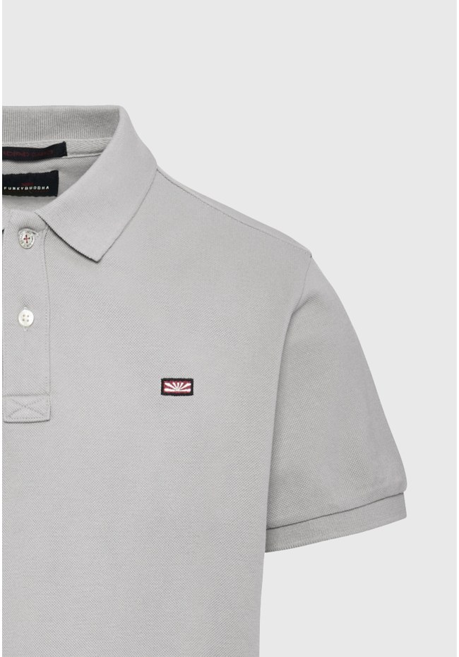 Essential polo shirt with embroidered logo