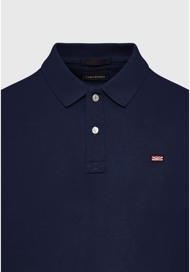 Essential polo shirt with embroidered logo