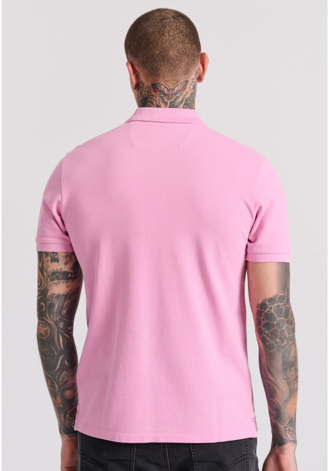 Essential polo μπλούζα με κεντημένο logo