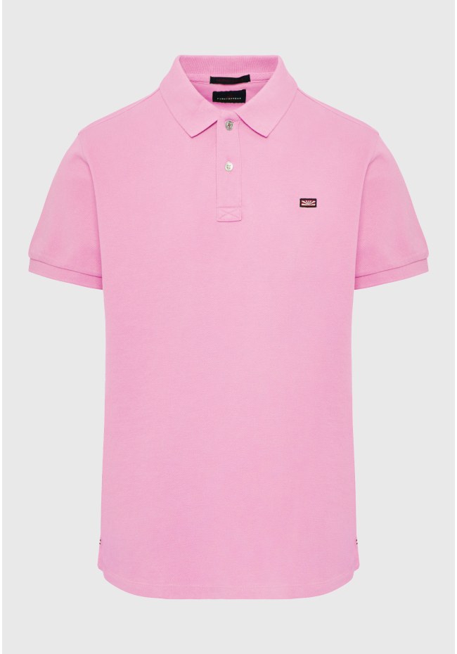 Essential polo μπλούζα με κεντημένο logo