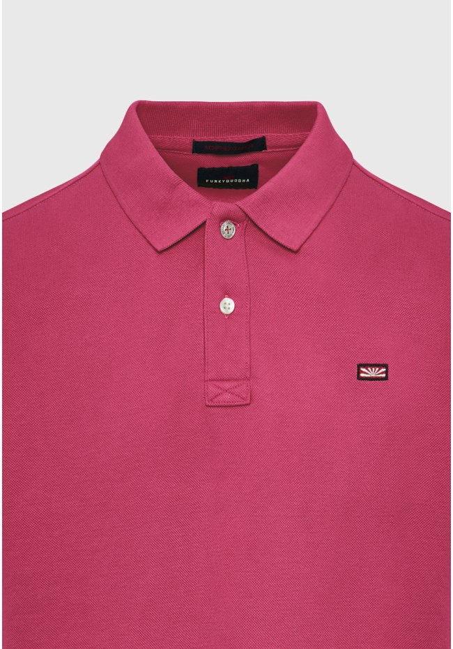 Essential polo shirt with embroidered logo