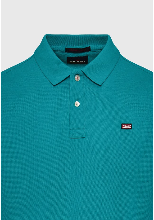 Essential polo shirt with embroidered logo