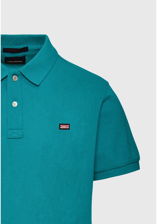 Essential polo shirt with embroidered logo