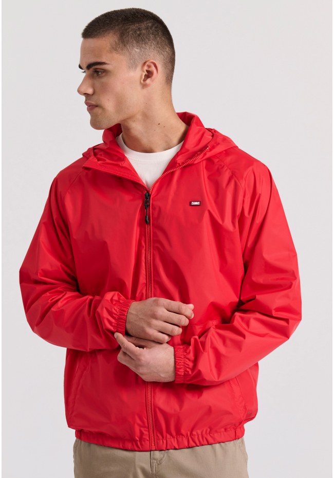 Men's lightweight zip up hoodie jacket