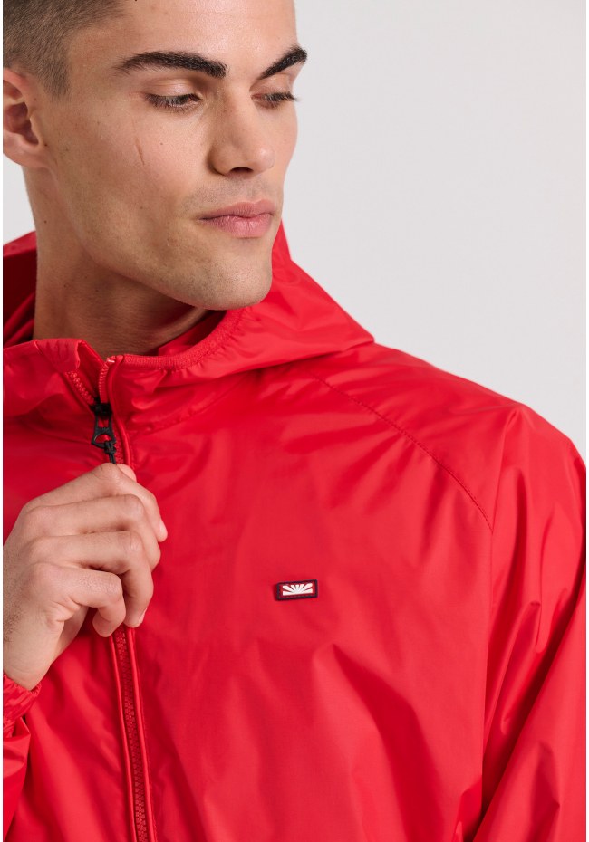 Men's lightweight zip up hoodie jacket