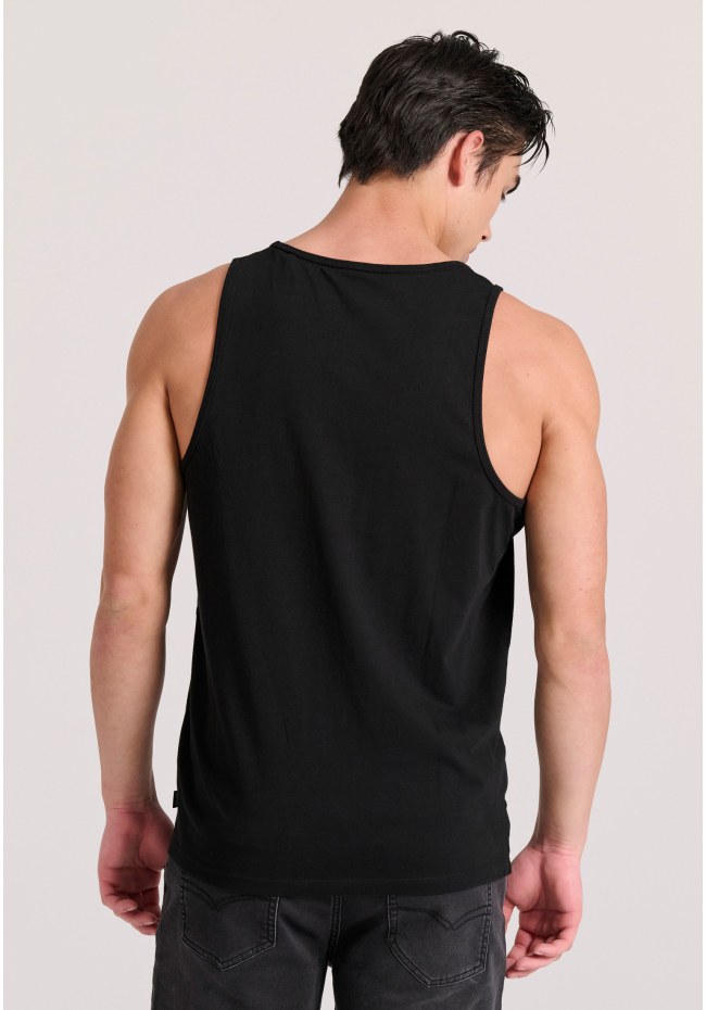 Ανδρικό tank top με logo στο στήθος