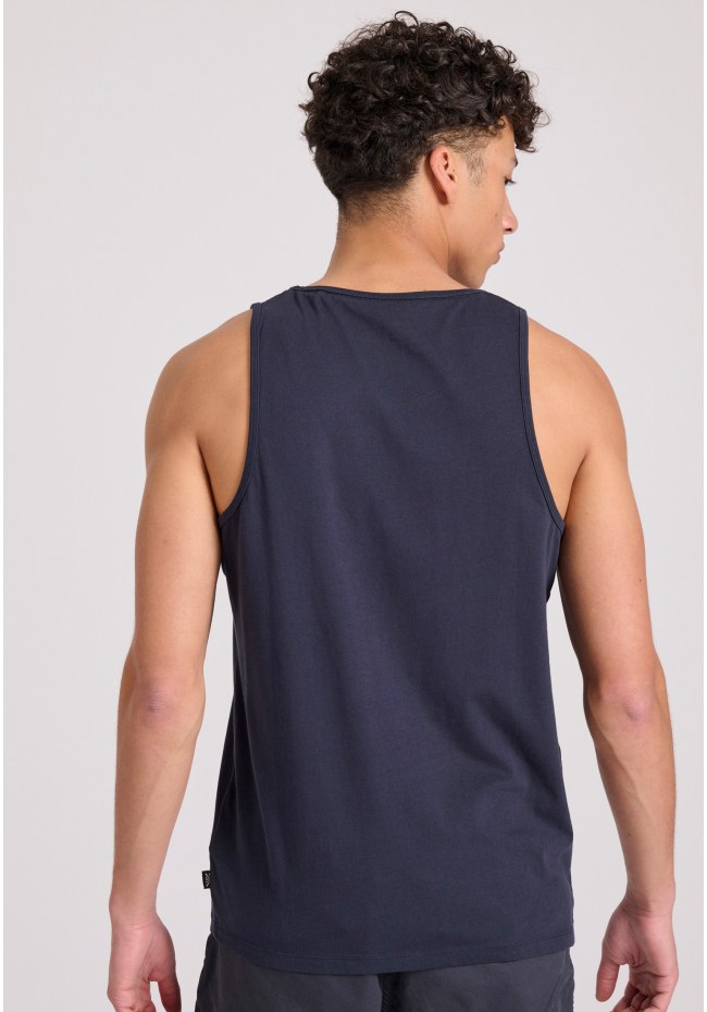 Ανδρικό tank top με logo στο στήθος