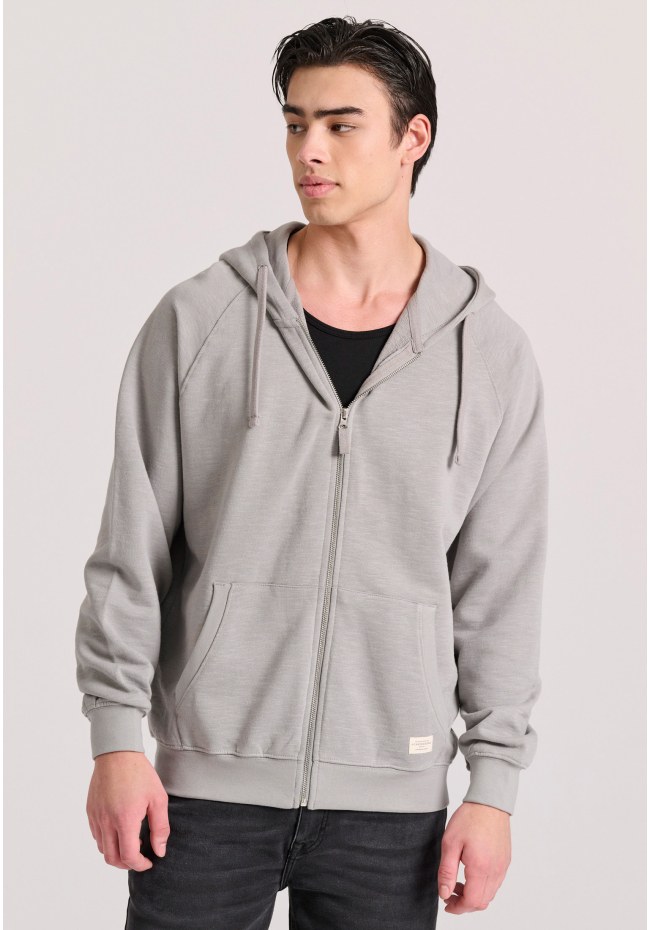 Relaxed fit φούτερ ζακέτα