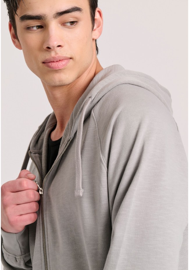 Relaxed fit φούτερ ζακέτα