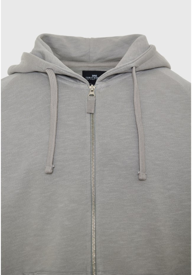 Relaxed fit φούτερ ζακέτα
