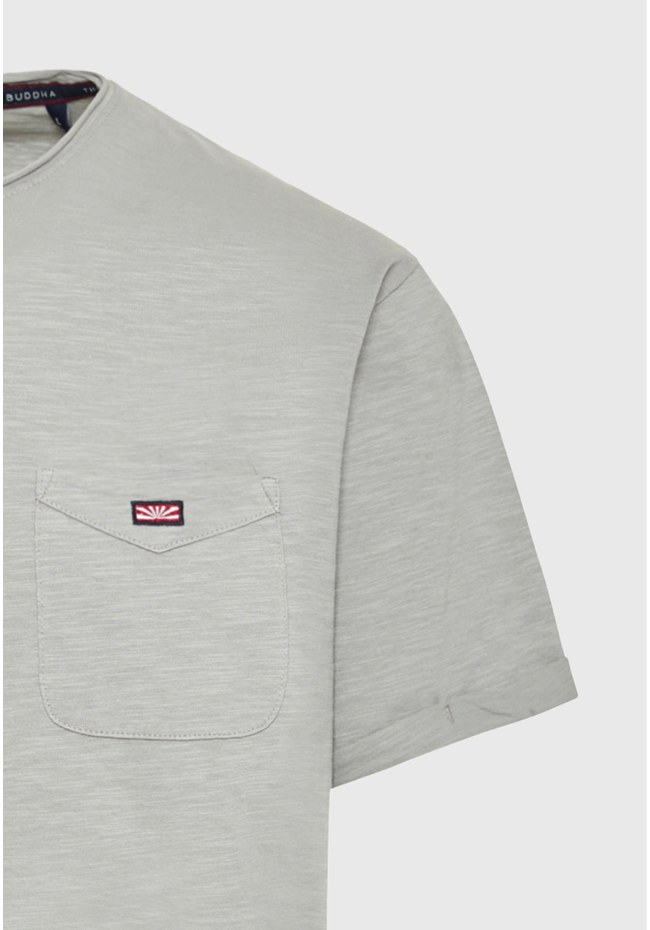 T-shirt with chest pocket