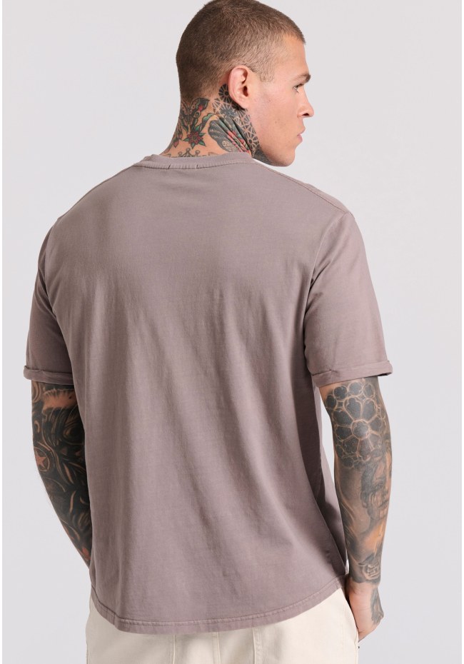 Relaxed fit garment dyed t-shirt