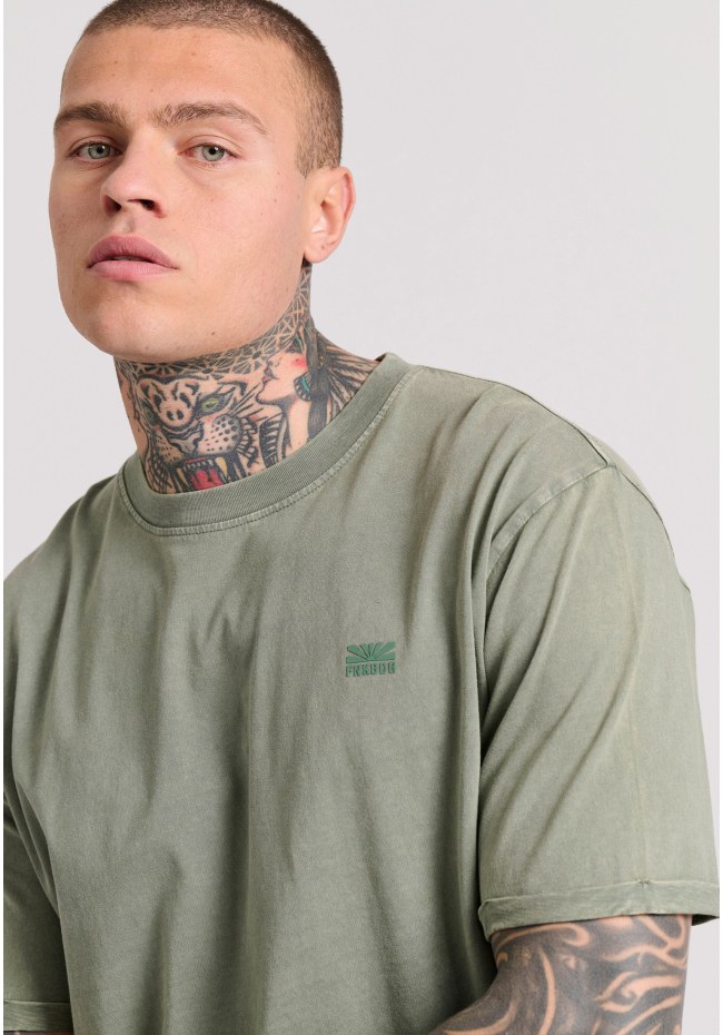 Relaxed fit garment dyed t-shirt