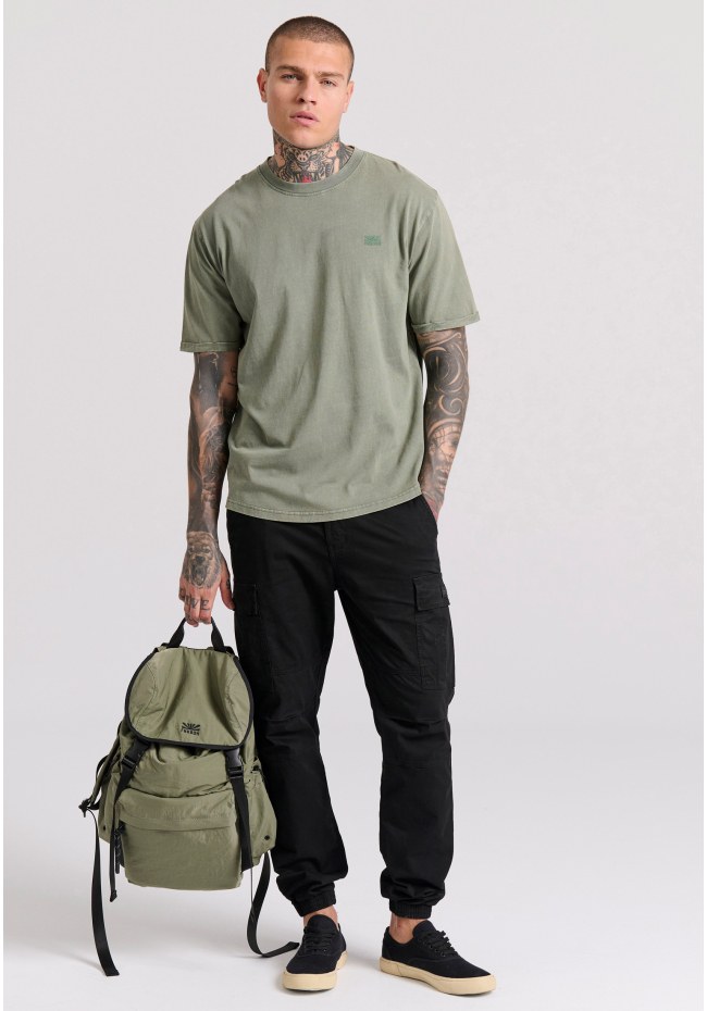 Relaxed fit garment dyed t-shirt