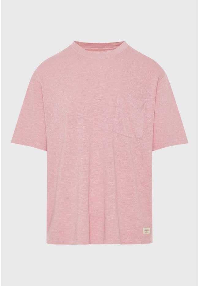 Relaxed fit t-shirt με τσέπη στο στήθος