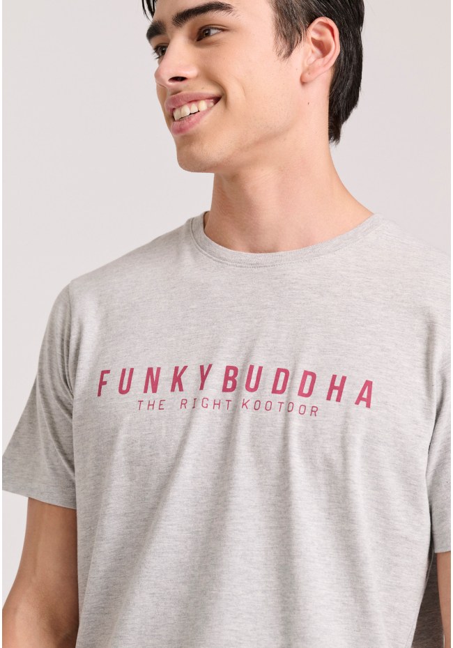 T-shirt με Funky Buddha τύπωμα - The essentials