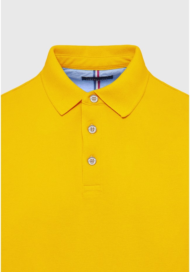 Polo shirt with embroidery on the sleeve