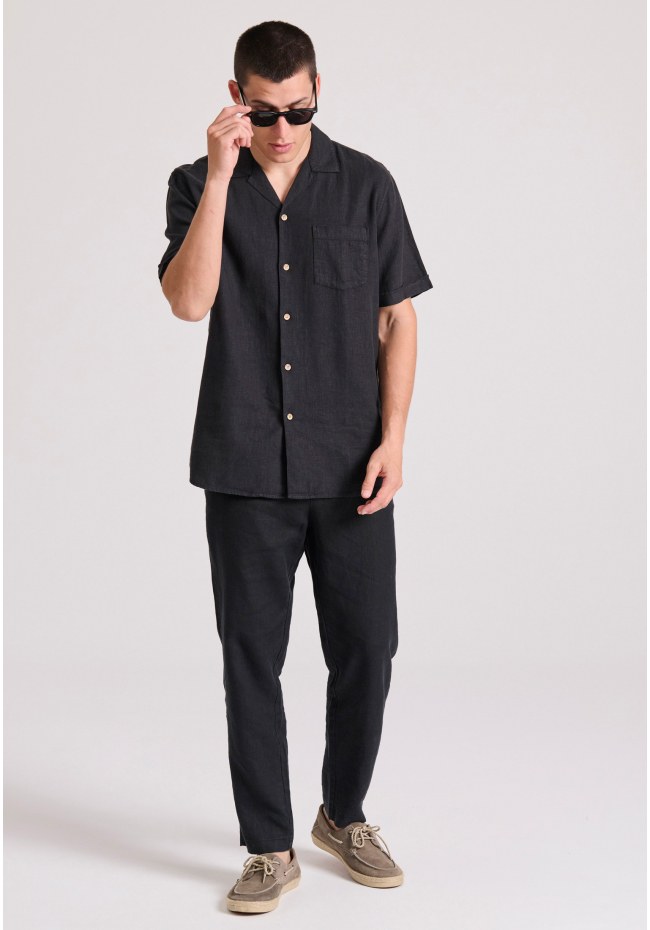 Λινό casual chino παντελόνι