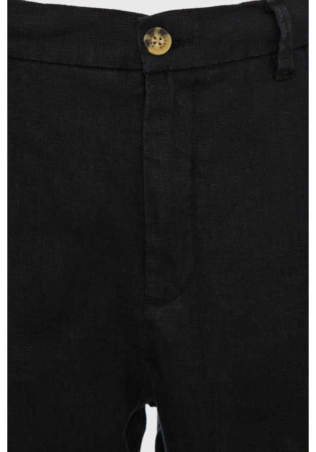 Λινό casual chino παντελόνι