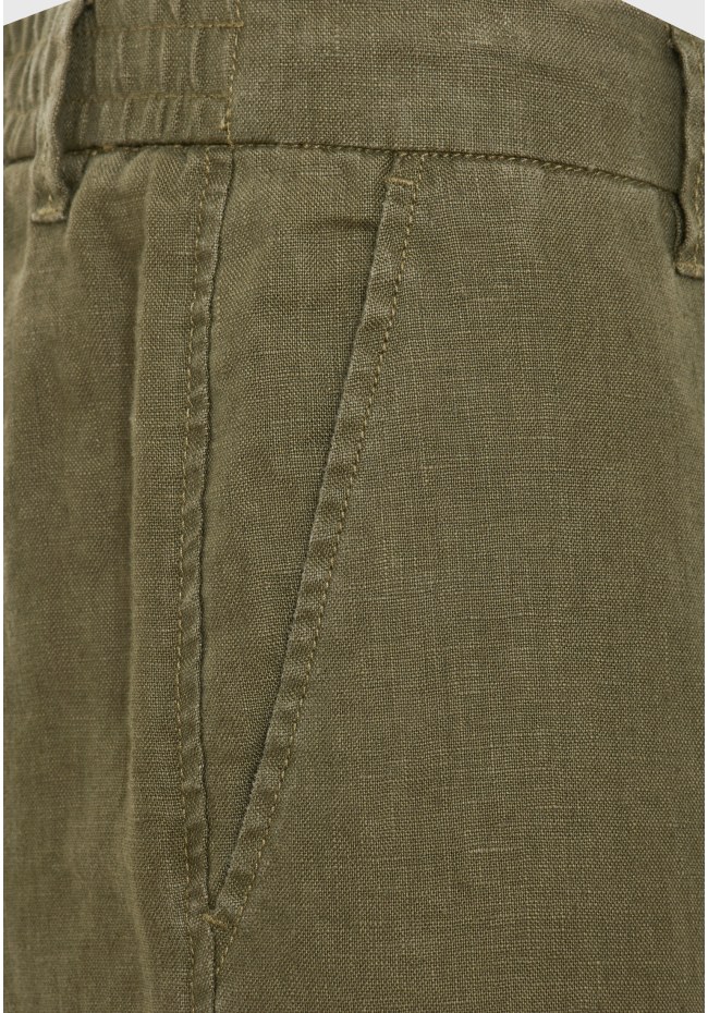 Λινό casual chino παντελόνι