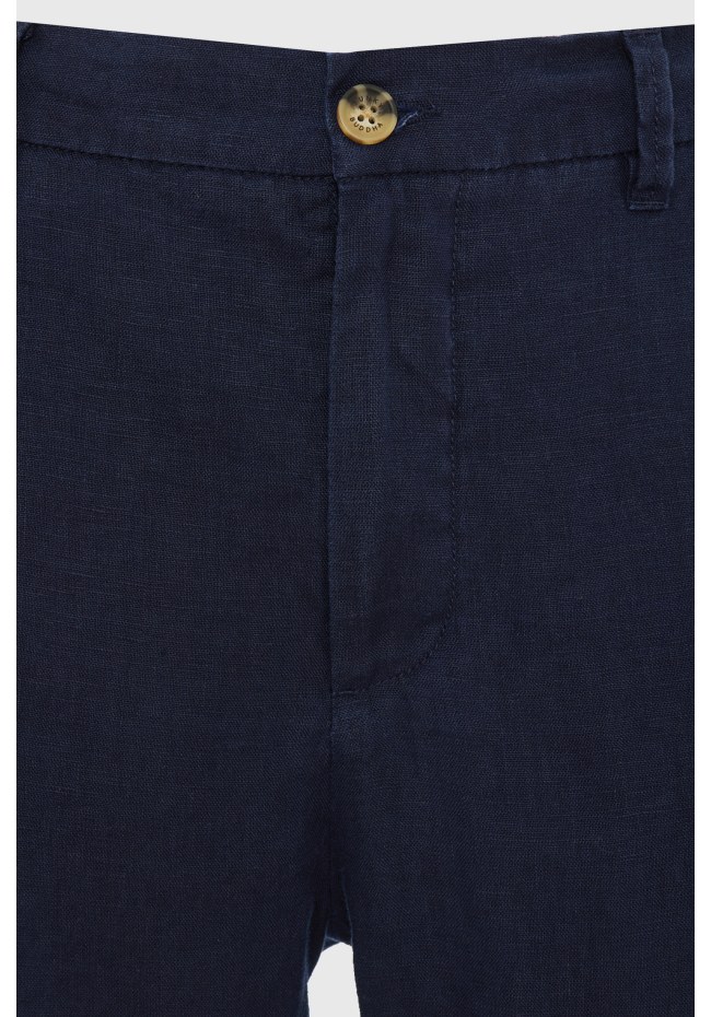 Λινό casual chino παντελόνι