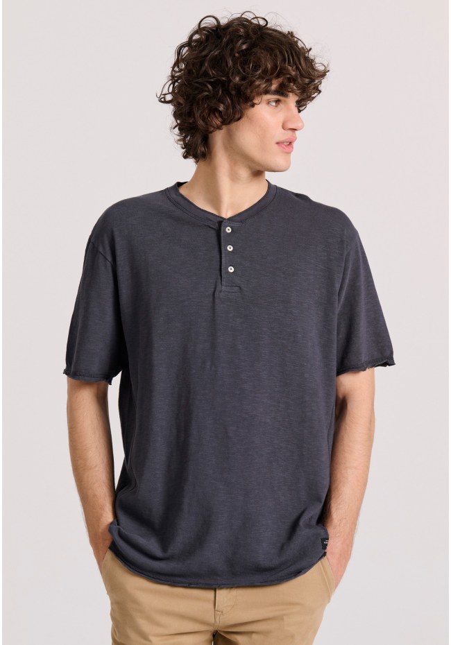 Relaxed fit cotton flame t-shirt