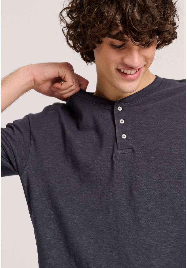 Relaxed fit cotton flame t-shirt