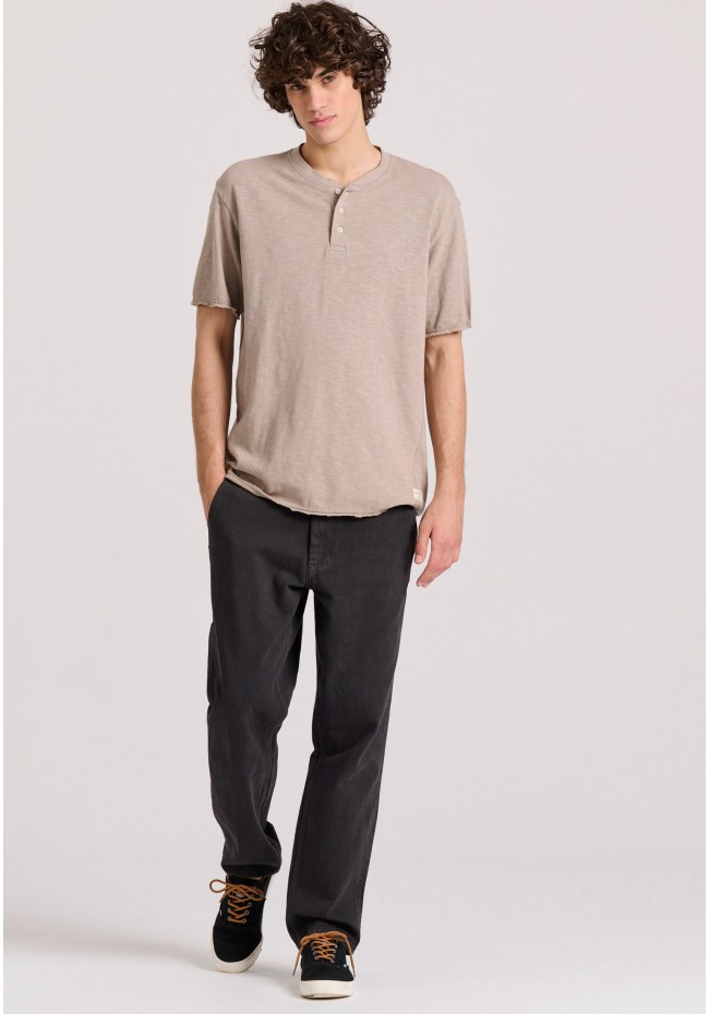 Relaxed fit cotton flame t-shirt